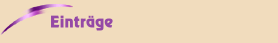 Eintr&auml;ge